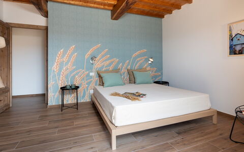 Casolare San Martino 12: Meubilair, Interieur Ontwerp, Hout, Flooring, Verdieping, Slaapkamer, Verlichting, Kamer, Bed, Huis