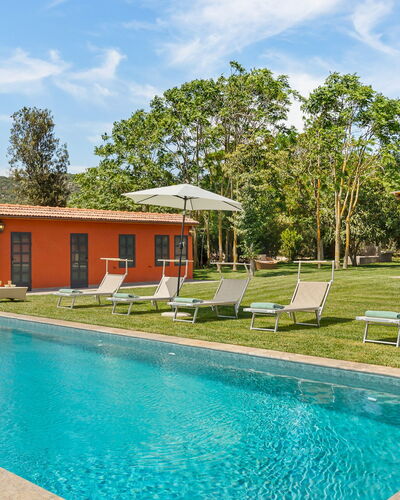 Casale Ansedonia 8+1: Zwembad, Landgoed, Tuin, Boerderij, Gazon, Landscaping, Backyard, Park, Hacienda, Eco Hotel