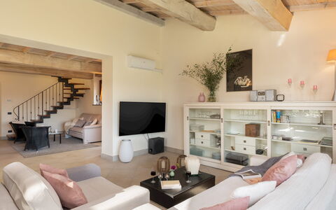 Casa da Sogno 12: Meubilair, Interieur Ontwerp, Bankstel, Flooring, Verdieping, Hout, Woonkamer, Kamer, Plafond, Appartement
