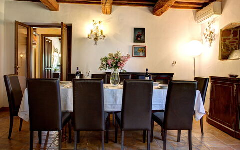 La Magia 8+2: Meubilair, Interieur Ontwerp, Tafel, Flooring, Hout, Eetkamer, Plafond, Kamer, Keuken En Eettafel, Verlichting