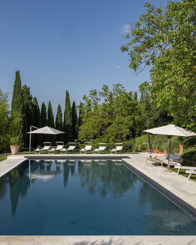 Villa la Monarca 16: Boom, Zwembad, Buitenmeubels, Reflectie, Paraplu, Landscaping, Tuin, Ligstoel, Toevlucht, Schaduw