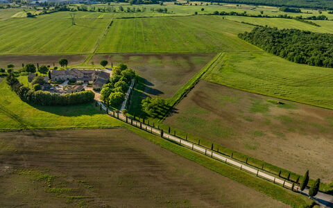 Villa le Beringhe 30: Plain, Grasland, Landschap, Veld, Vogelperspectief, Land Lot, Luchtfotografie, Landelijk Gebied, Plantage, Pasture