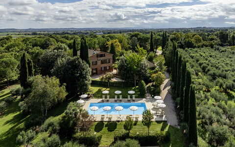 La Burraia 18: Tuin, Landgoed, Landscaping, Plantage, Gazon, Park, Villa, Badplaats, Toevlucht, Herenhuis