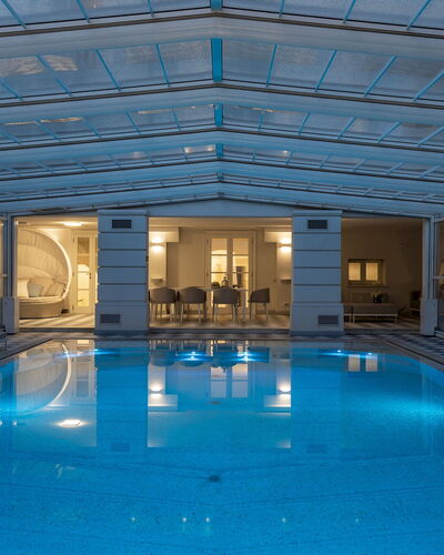 Villa la Perla Bianca 10: Zwembad, Toevlucht, Hotel, Ontwerp, Eco Hotel, Schaduw, Stoel, Thermae, Ligstoel, Buitenmeubels