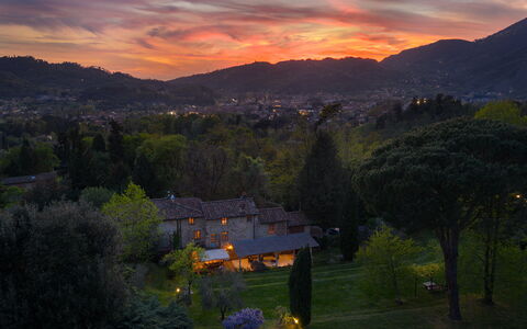 Villa delle Silerchie 10: Natuur, Landschap, Avond, Schemer, Nacht, Eco Hotel, Bergdorp, Landschap Verlichting, Zonsopkomst