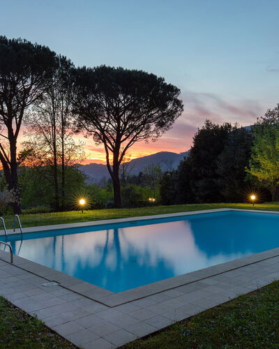 Villa delle Silerchie 10: Zwembad, Toevlucht, Thermae, Vrije Tijd, Eco Hotel, Bergketen, Gazon, Buitenmeubels, Schaduw, Landscaping