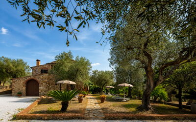 Casale le Lupe Apartments: Tuin, Landgoed, Hacienda, Landscaping, Boerderij, Werf, Villa, Schaduw, Backyard, Oprit
