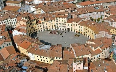 Anfiteatro - Lucca, Toscane, Italië