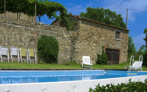 Casa Rossa: Zwembad, Buitenmeubels, Hacienda, Backyard, Villa, Eco Hotel, Waterpartij, Boerderij