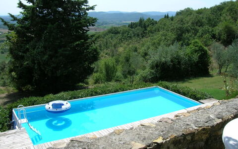 Casa Rossa: Water, Fabriek, Lucht, Natuur, Zwembad, Rechthoek, Boom, Gras, Schaduw, Vrije Tijd