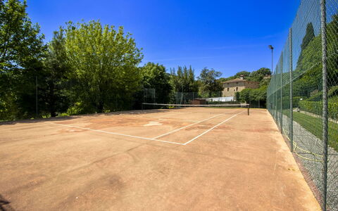 Casale Aiola: Tennisbaan, Boom, Tennis, Racketsport, Netto, Sport