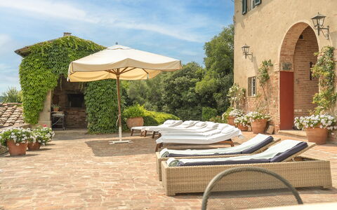 Centolivi 14: Landgoed, Buitenmeubels, Hacienda, Villa, Tuin, Binnenplaats, Landscaping, Bloempot, Herenhuis, Steen