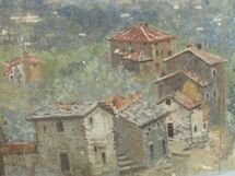 Villa Polvano - the property in the 1800 represented in an old painting