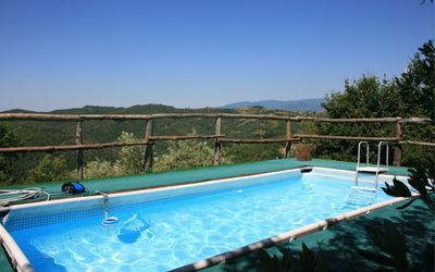 La Casina del Bosco: Water, Lucht, Fabriek, Eigendom, Zwembad, Gebouw, Azure, Plantkunde, Zwemwater, Rechthoek