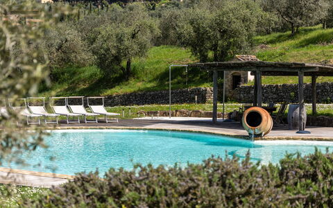 Villa Ferdinando: Zwembad, Buitenmeubels, Toevlucht, Tuin, Landscaping, Gazon, Hacienda, Werf, Eco Hotel, Thermae