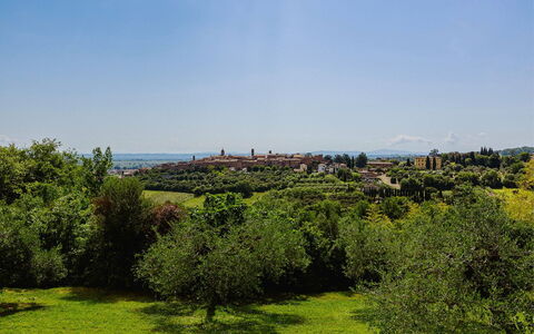 Villa Scianellone: Zwembad, Boom, Landschap, Woongebied, Vogelperspectief, Toevlucht, Luchtfotografie, Landgoed, Landscaping, Ontwerp