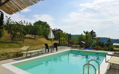 Casetta i Ciliegi: Water, Wolk, Lucht, Fabriek, Eigendom, Zwembad, Gebouw, Azure, Boom, Schaduw