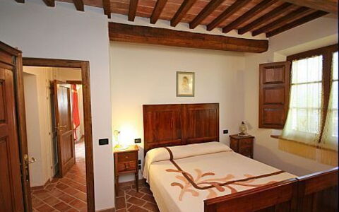 Casale Biancospino: Kamer, Eigendom, Slaapkamer, Meubilair, Gebouw, Bed, Interieur Ontwerp, Huis, Plafond, Suite